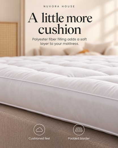Nuvora House Quilted Mattress Topper